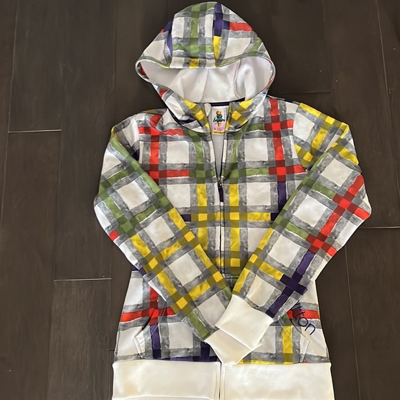 Womens size small and extra small athletic top and sweater lot. - Picture 6 of 11